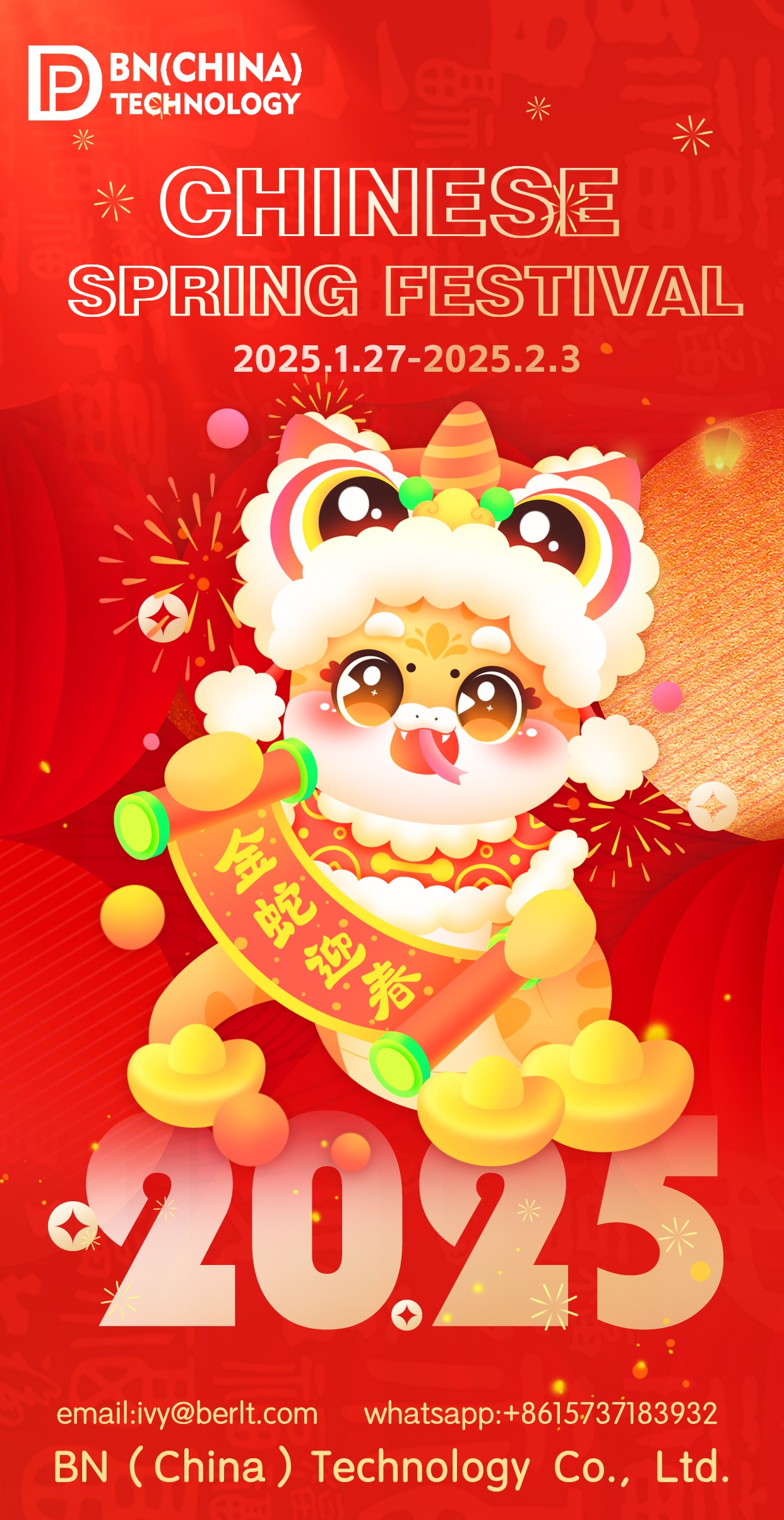 Happy Chinese Spring Festival