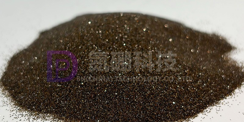 Hardness exploration of small particles of CBN single crystals